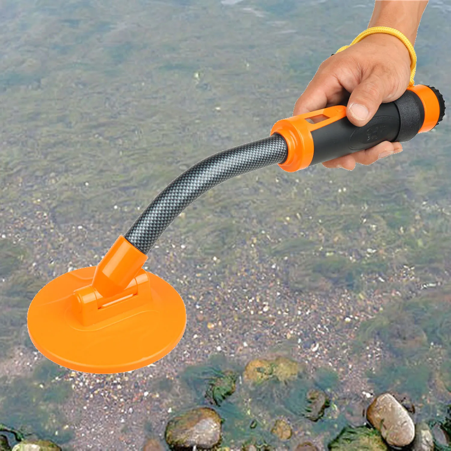 Professional Metal Detector Waterproof 35 Meters Coil Gold Detector HS