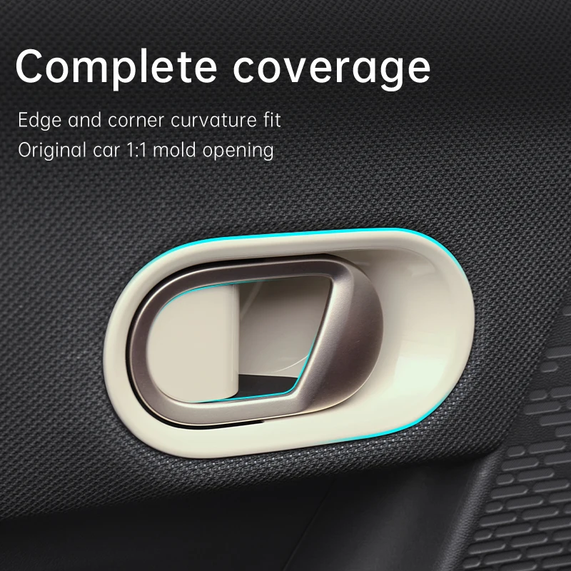 Car Inner Door Handle Bowl Cover Trim Decoration Shell For Mini Cooper F65 F66 F67 2024 2025 Fuel Version Interior Accessories 3
