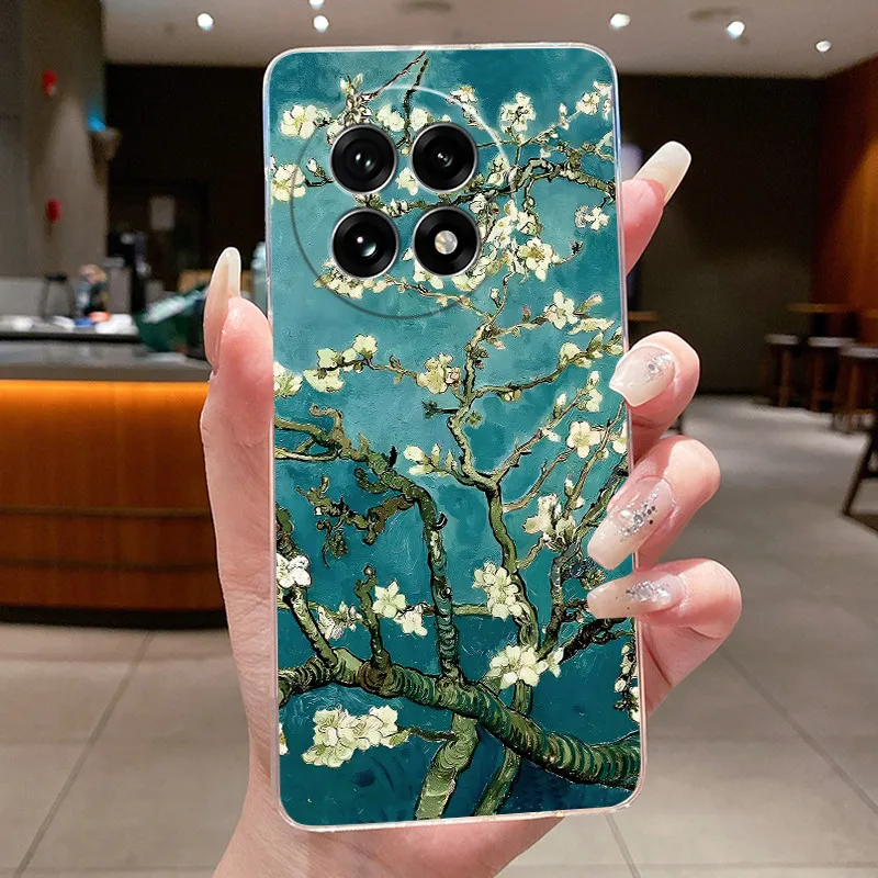 Floral Butterfly Soft Silicone Transparent Phone Case Cover