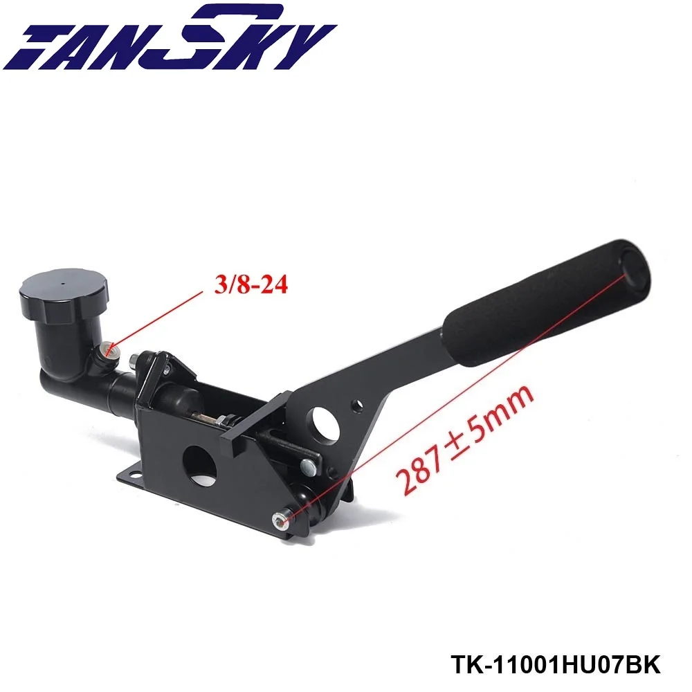 TANSKY Aluminum Hydraulic Drift E-Brake Racing Parking Handbrake Lever Gear Kit Black TK-11001HU07BK