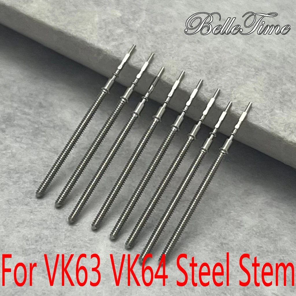 시계 스틸 스템 키트 시계 와인딩 스템 핏 VK63 VK64 VK61 VK67 VK..
