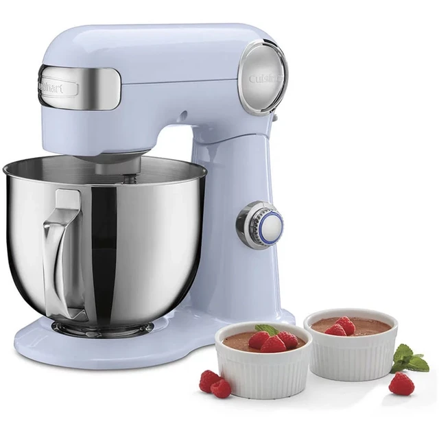 Stone Stand Mixer, 6 Speed Electric Mixer With 5.5 Quart Stainless