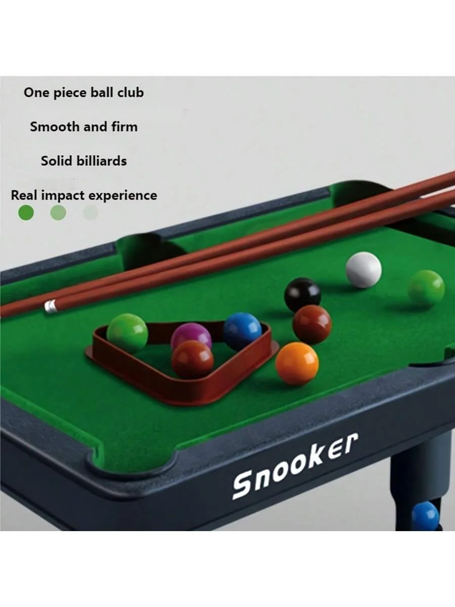 Mini billiards toy set suitable for family gathering games and parent-child interactive games