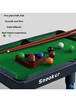 Mini billiards toy set suitable for family gathering games and parent-child interactive games 1