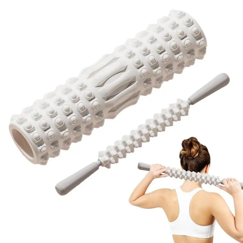 Gym Fitness Yoga Foam Roller Pilates Yoga Exercício Back Muscle Massage Roller Alongamento Exercício Yoga Fitness Training Roller