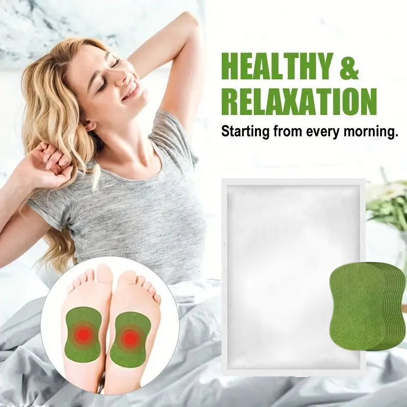 12Pcs Natural Herbal Foot Patch Foot Pads Care And Relaxation
