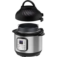 11-in-1 Air Fryer and Electric Pressure Cooker Combo with Multicooker Lids that Fries, Steams, Slow Cooks, Dehydrates 1