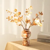 CAPIRON Rustic Ceramic Vase Textured Pottery Centerpieces Kitchen Bathroom Mantel Bedroom Living Room Home Decoration Objects 2