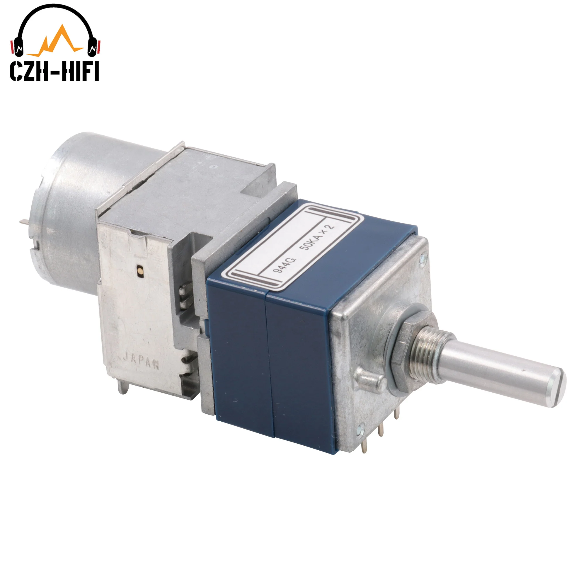 ALPS Stereo Dual Motorisierte Potentiometer Fernbedienung Lautstärkeregler 10KA 50KA 100KA Sound Control Für Vintage Röhrenverstärker DIY – Detail 2