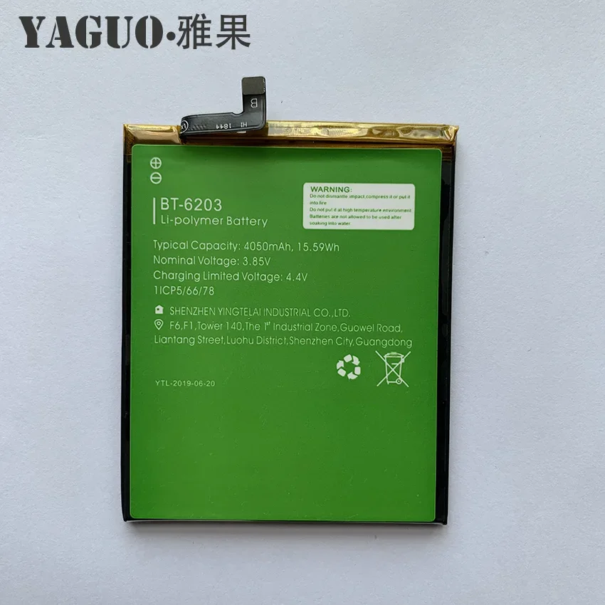 100% Batteria Originale Di Alta Qualità 4050Mah Per Leagoo S10 S 10 Bt-6203 Bt6203 Bt 6203 Batterie Batteria