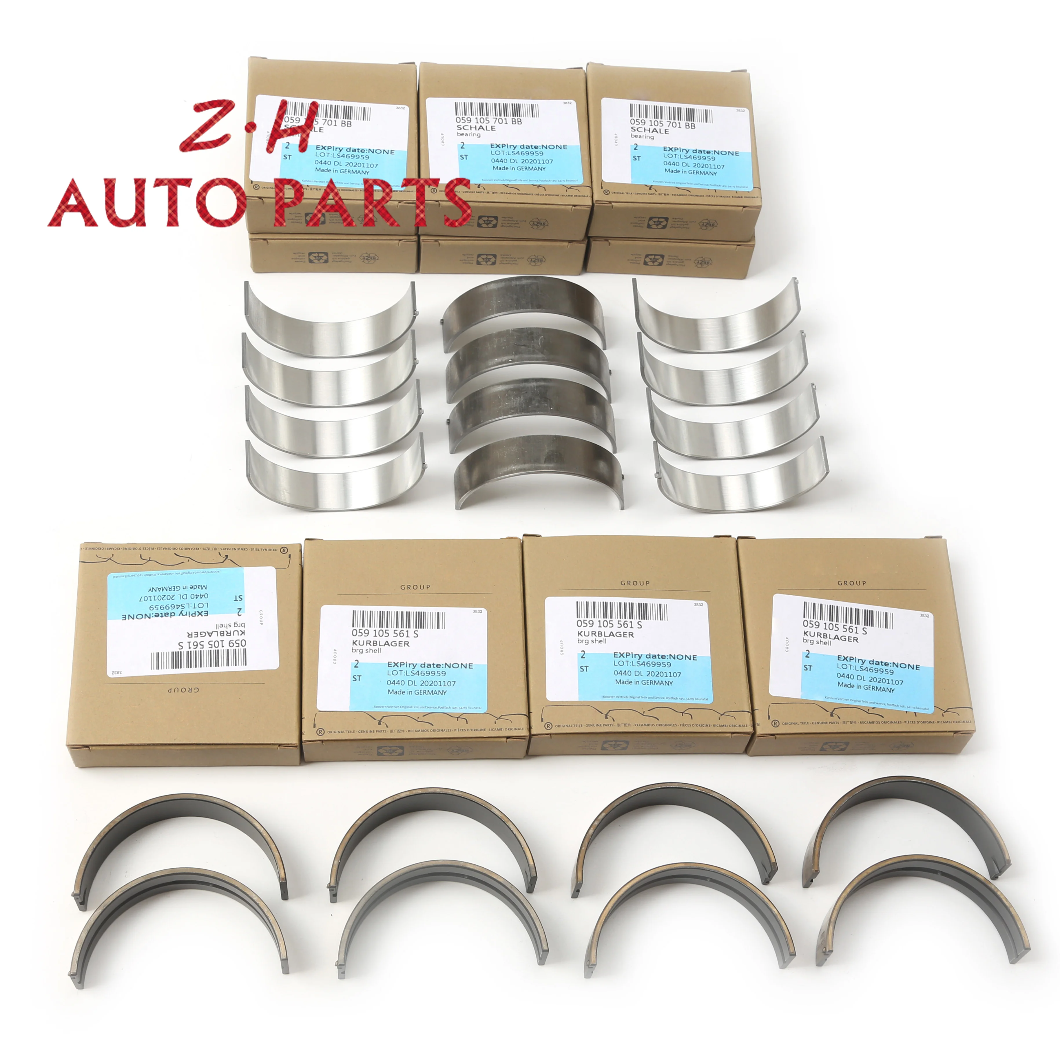 

Crankshaft And Connecting Rod Bearing Kit For VW Touareg 3.0TDI Amarok Audi A4 Avant A5 A6 Q7 Q8 059105701DB 059105561AK