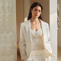 SUJIIN Sexy Lace Camisole Tank Tops Women 2025 Summer Sleeveless Beautiful Back Top Lady Simple Casual Tees Woman Clothing XD001 - Image 3