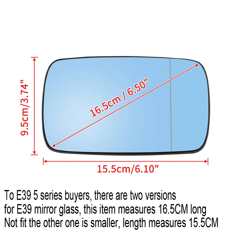 car air vent cover Heated Side Rearview Mirror Glass Anti-Fog Mirror Lens Fit For BMW 5 Series E39 525i 528i 530i 540i  2001-2003 Car Accessories hood deflector