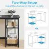 Computer Desk 39 Inch W Monitor Stand,Office Desk with Adjustable Storage Shelves,Small Gaming Desk for Home Work Writing Study 4
