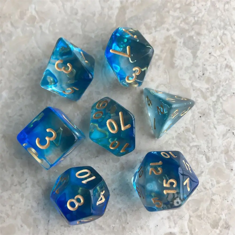 TRPG DND 다면체 게임 액세서리 파티 용품 게임 액세서리 레저 엔터테인먼트 주사위