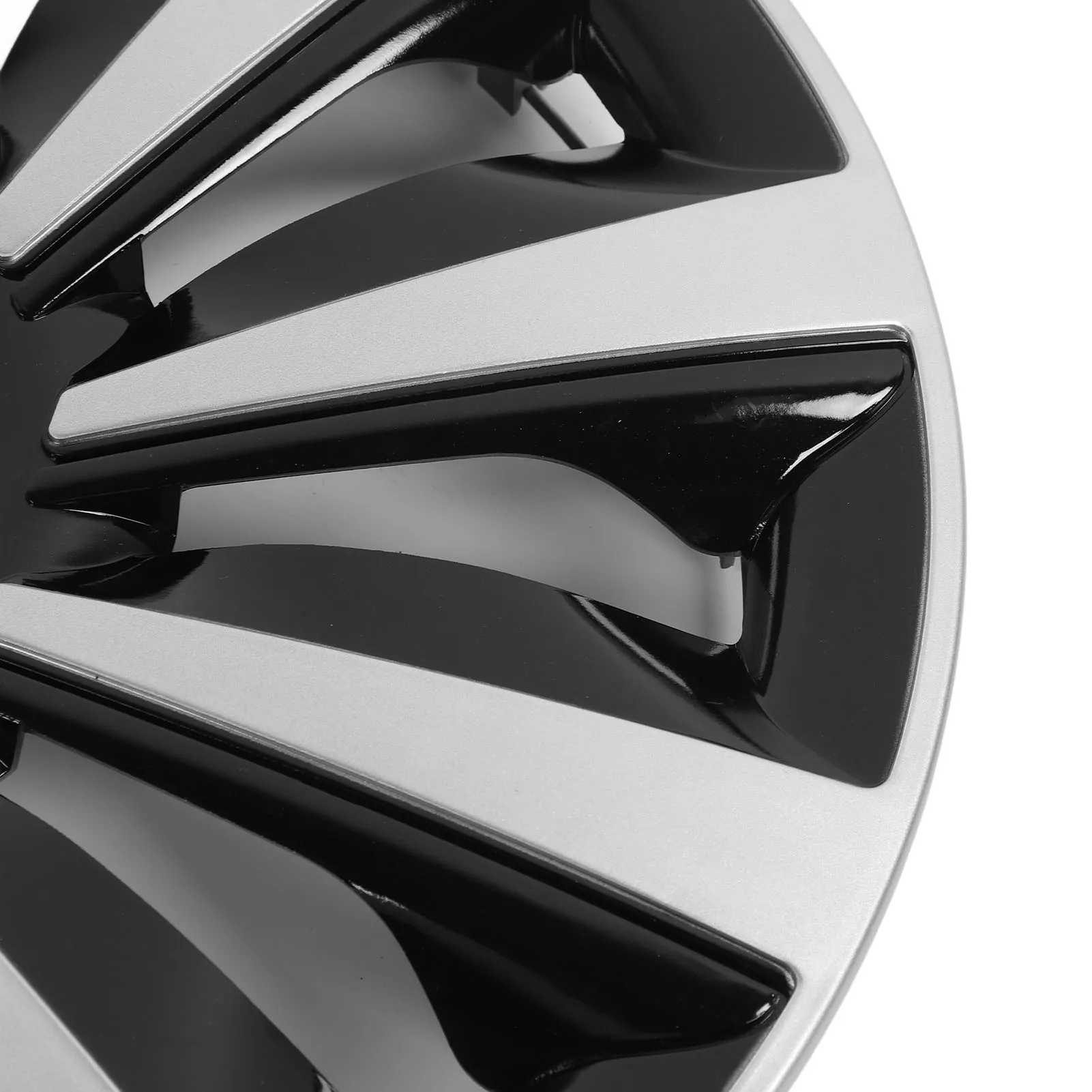 4 Pcs 15in Wheel Hub Cap Full Protection Stylish Look Universal Fit Wheel Rim Cover Hubcaps for Any 15in Steel Wheels