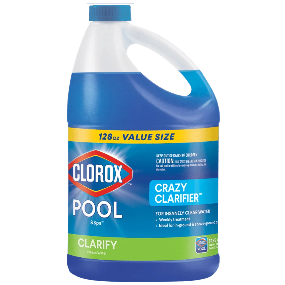 

Clorox бассейн и спа Сумасшедший очиститель рекомендуется использовать для безумно чистой воды в бассейне
