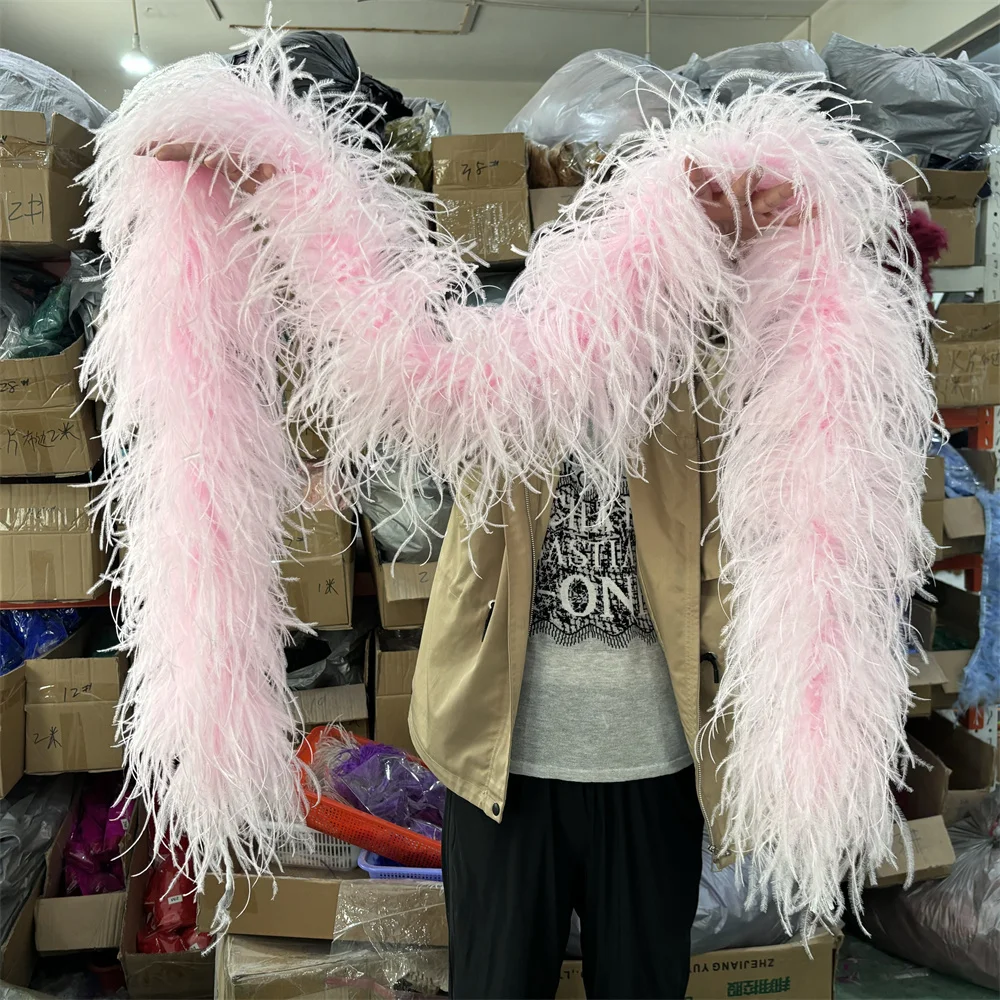 Chandelle Echarpe Boa Boa Plume Dinde Chandelle 55 Grs M