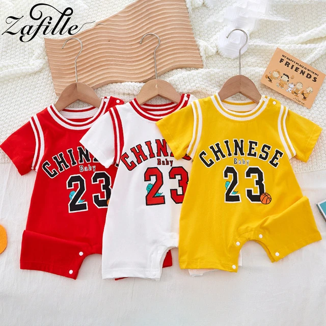 Summer Kids Basketball Sleeveless Romper Baby Clothes for Newborns Rompers  Kids Clothing Set Sport Jumpsuit Cotton Tracksuits - AliExpress
