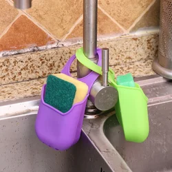 Sink Drain Rack Kitchen Storage Basket Shelf Hang Sink Bag Sponge Holder Soap Dish Drainer Home Organizer Kitchen accessories