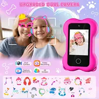 VATOS Kids Learning Smart Cell Phone Toy Girls Boys Cute Educate Mobile Phone Touchscreen Dual Camera Gift for Kids Ages 3~10 2