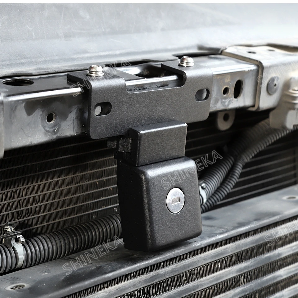 Auto-Frontmotor, unsichtbare Haubenschlösser mit Schlüssel für Jeep Wrangler JK 2007 2008 2009 2010 2011 2012–2017, Anti-Diebstahl-Zubehör – Detail 8