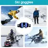 New Snowboard Snow Skiing Goggles Anti-fog Ski Glasses Protection Anti-Scratch Absorb UV Rays Winter Snow Snowboard Ski Goggles 5