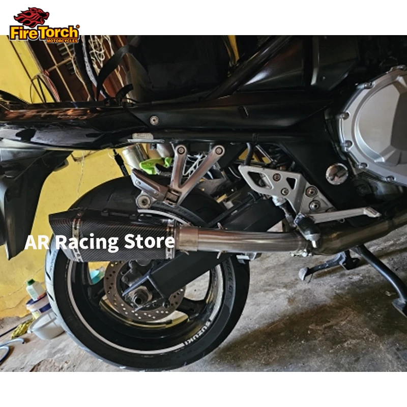 エキゾーストマフラー サイレンサーパイプ 用 スズキ GSX-650F GSX