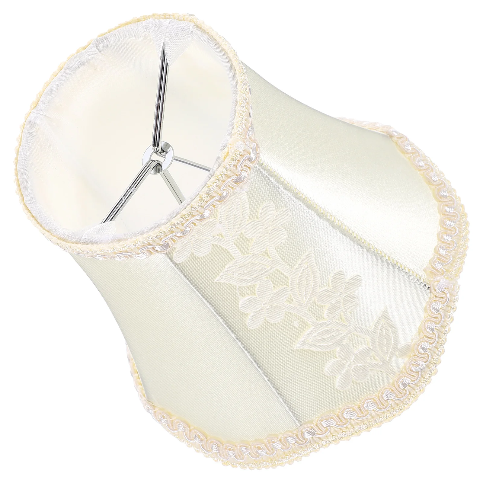 

Vintage Decor Clip Bulb Lampshade Durable Flowers Modern Style Light Cover Dustproof