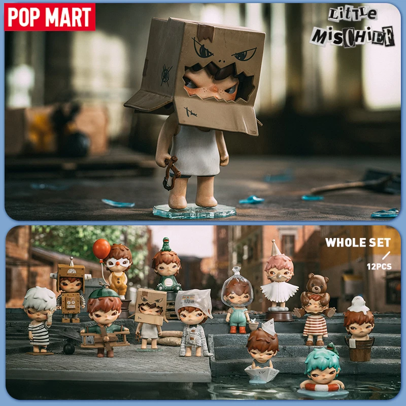 

POP MART Hirono Little Mischief Series Blind Box Toy Caja Ciega Kawaii Doll Action Figure Model Collectible Figurine Mystery Box