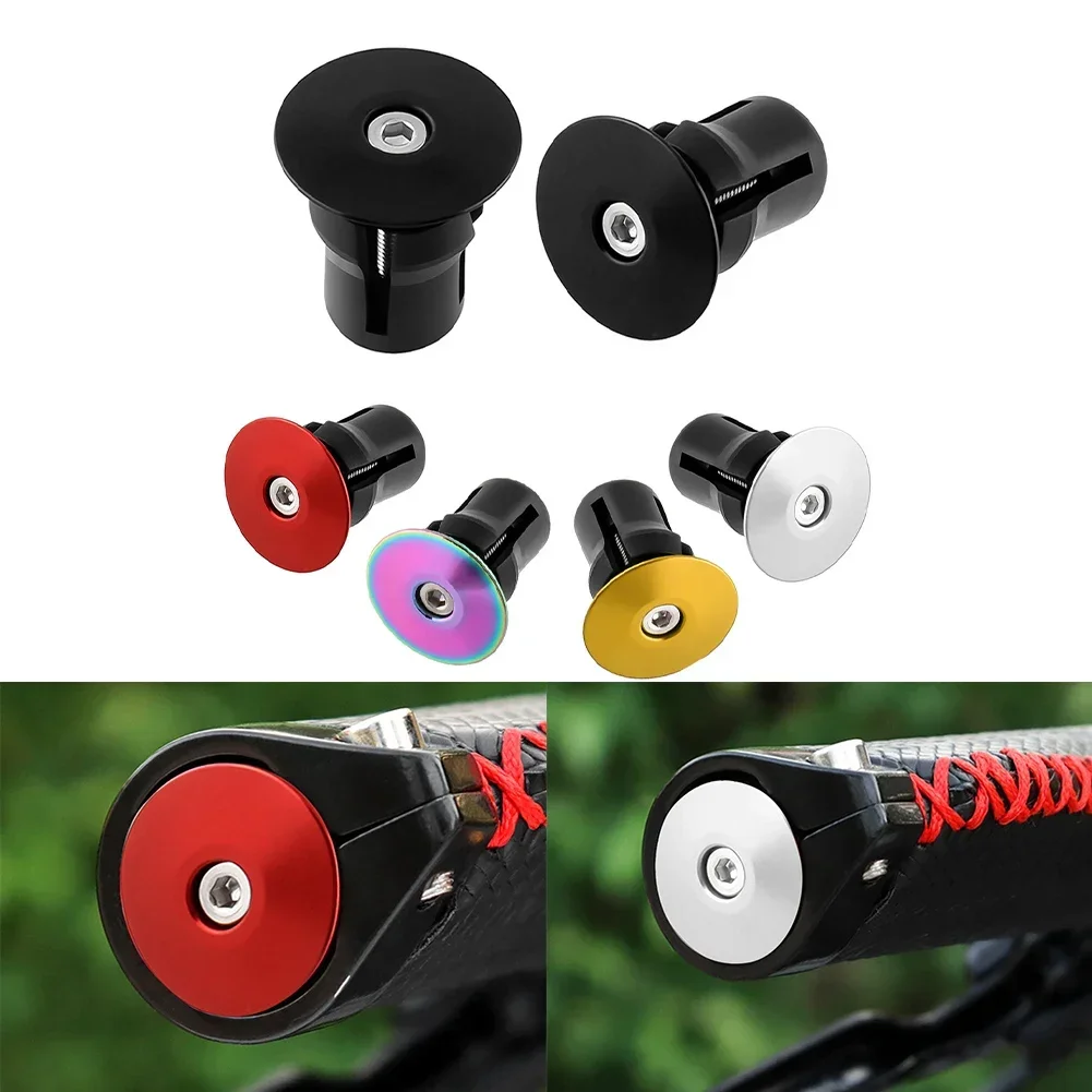 1pair Expansion Lock Bicycle Handlebar Grips End Plug Cover MTB Road Bike Aluminum Alloy Cap Cycling Accessories Bicycle Handlebar Grips Bicycle Accessories Bike Handlebar Grips Bike Handle Grips Bicycle Handlebar Cap Bicycle Handlebar End Plugs