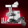 Turboforce 3000 Series 6-In-1 Powerful Size #12 Electric Meat Grinder with Foot Pedal • Sausage Stuffer • Kubbe Maker 2