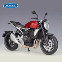WELLY 1:12 HONDA CB1000R Alloy Racing Motorcycle Model Diecast Metal Sports Motorcycle Model Simulation Collection Kids Toy Gift 2