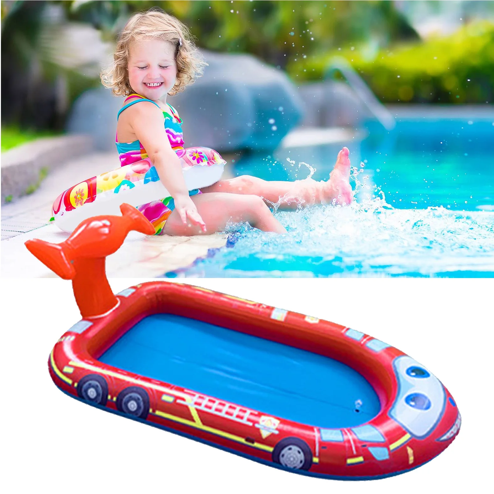 Large Inflatable Splash Pad Outlets gbupresnenskij.ru