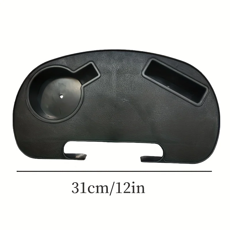 Plastic Zero-Gravity Chair Cup Holder-Clamp-On Tray with Phone Slot for Beach Lounge Chairs No Power Required