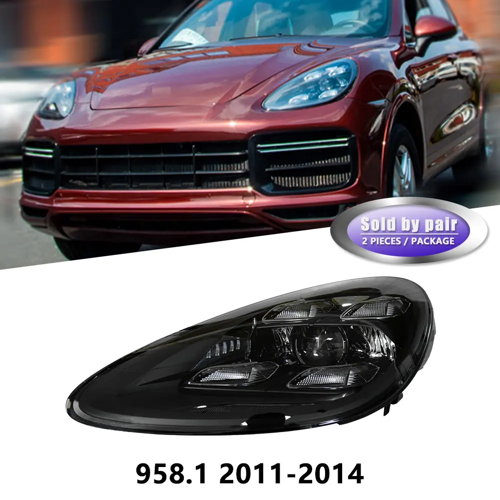 ポルシェ　カイエン　958 前期　社外LEDヘッドライト 左右セット GTS風 ポルシェ カイエン 958 前期 社外LEDヘッドライト 左右セット GTS風