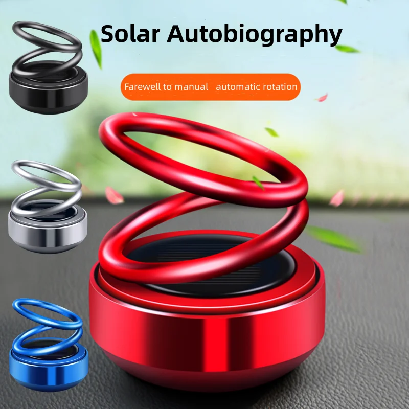 Aromatherapy Car Ring Perfume Solar Energy Car Aromatherapy Air