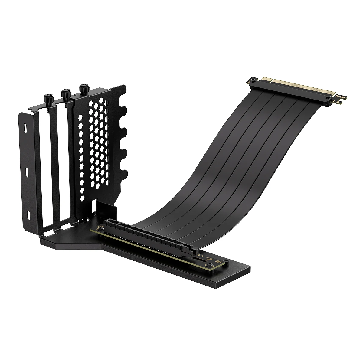 TEUCER Vertical GPU Mounting Bracket Graphics Card Holder Kit