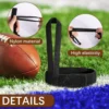 1/4PCS football field marker indicator wristband, black football team down indicator football wristband referee wristband length 3