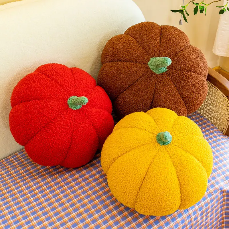 New Pillow Ins Wind Pumpkin Pillow Girl   Living Room Sofa Super Soft Cushion Big 2