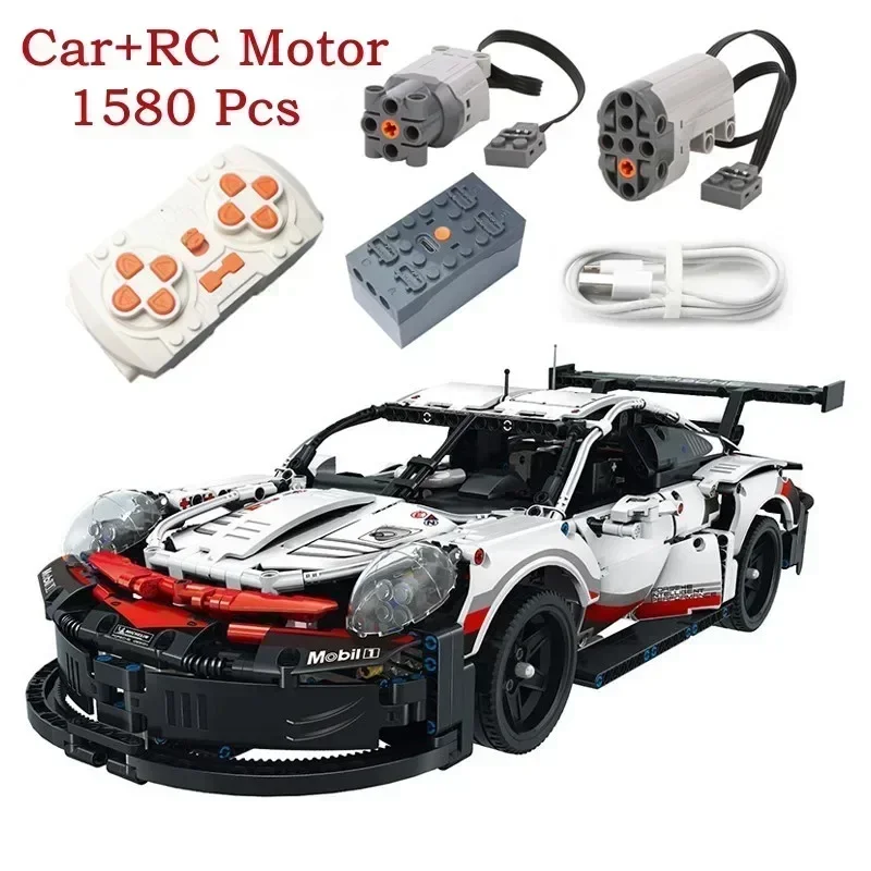 1580 Pcs Technical Classic Super Racing Car Building Blocks Model Bricks Vehicl Toy For Kids Birthday Gift Brain Game Toy building blocks toy