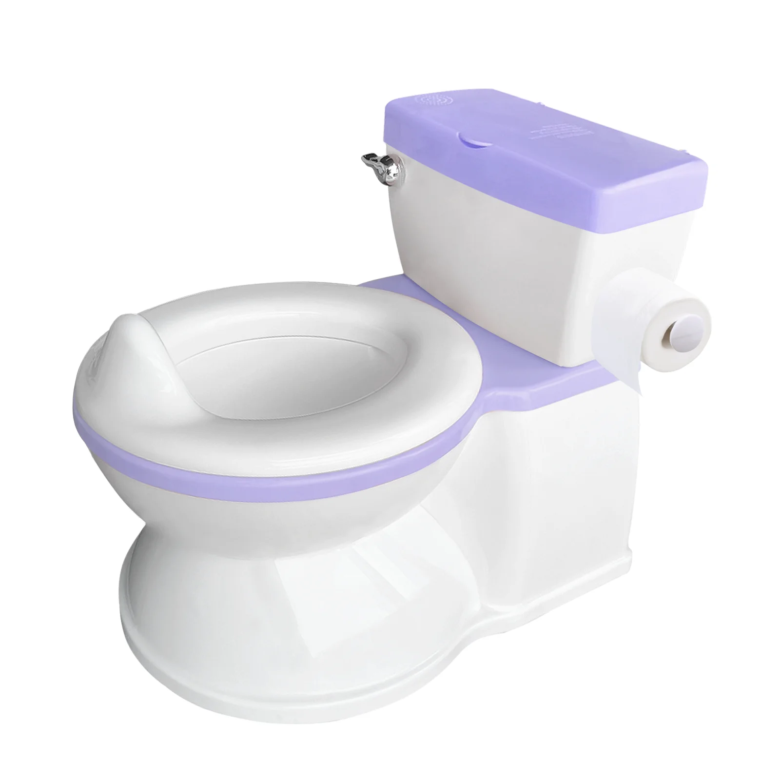 Baby Potty Training Toilet Seat，Baby Potty Toilet Seat Realistic Potty Training Seat With Sticker 2