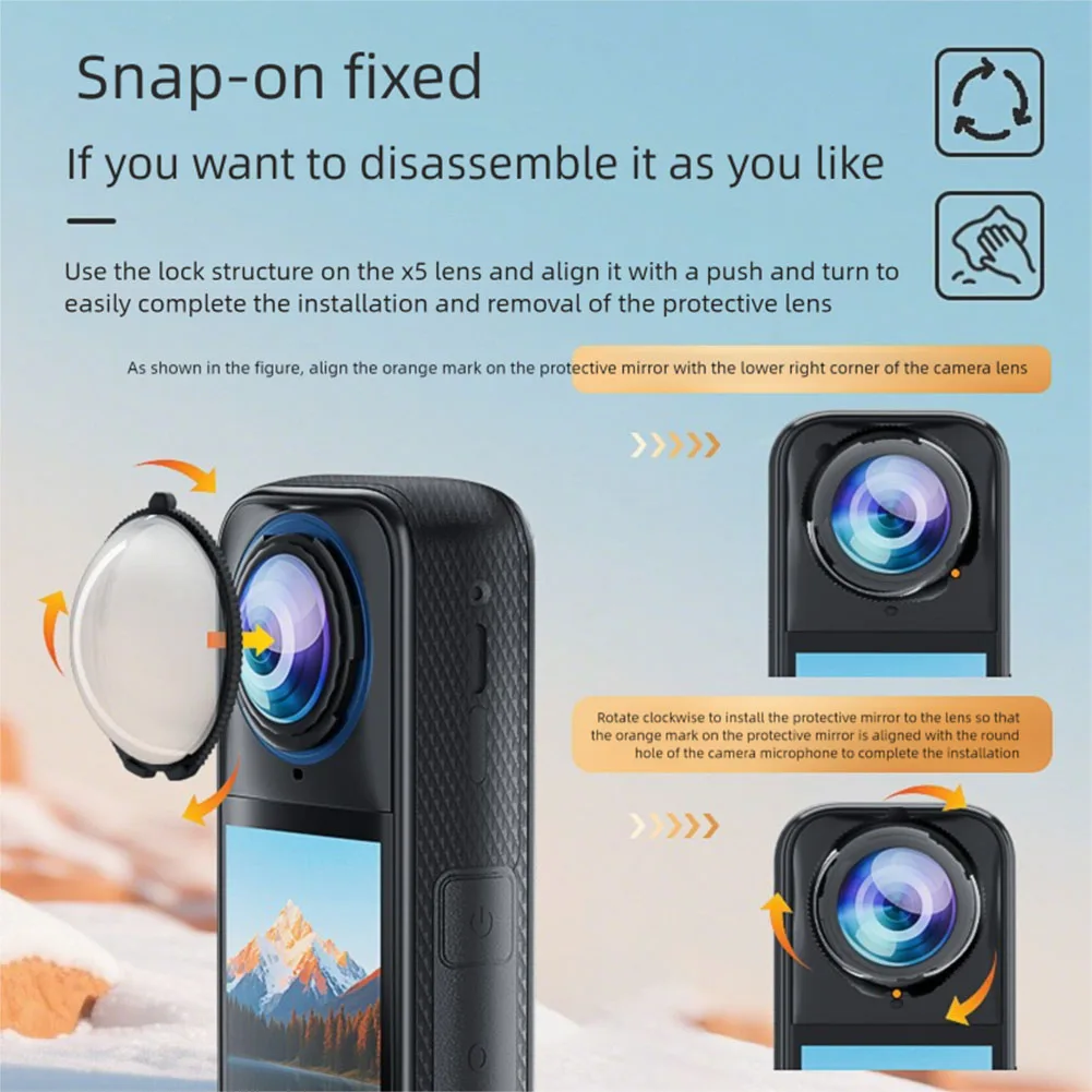 PC Anti Scratch Lens Protective Cover for Camera Accessories