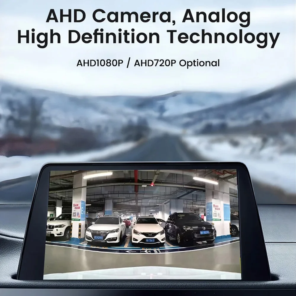 AHD1080P/720P Car Rear View Camera 170° Fisheye Golden Lens Full HD Night Vision Universal Vehicle Reversing Backup Cameras