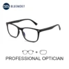 BLUEMOKY Fashion Men Square Prescription Eyewear Anti Blue Light Myopia Optical Eyeglasses Progressive Eye Glasses
