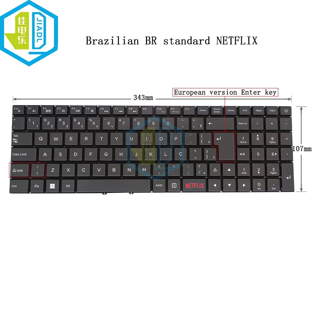 

Turkish Brazilian Keyboard Notebook For Positivo Motion Gray C8240gi-15 C4240gi-15 C41tgi-15 PT-BR Brazil Keyboards/Teclado New