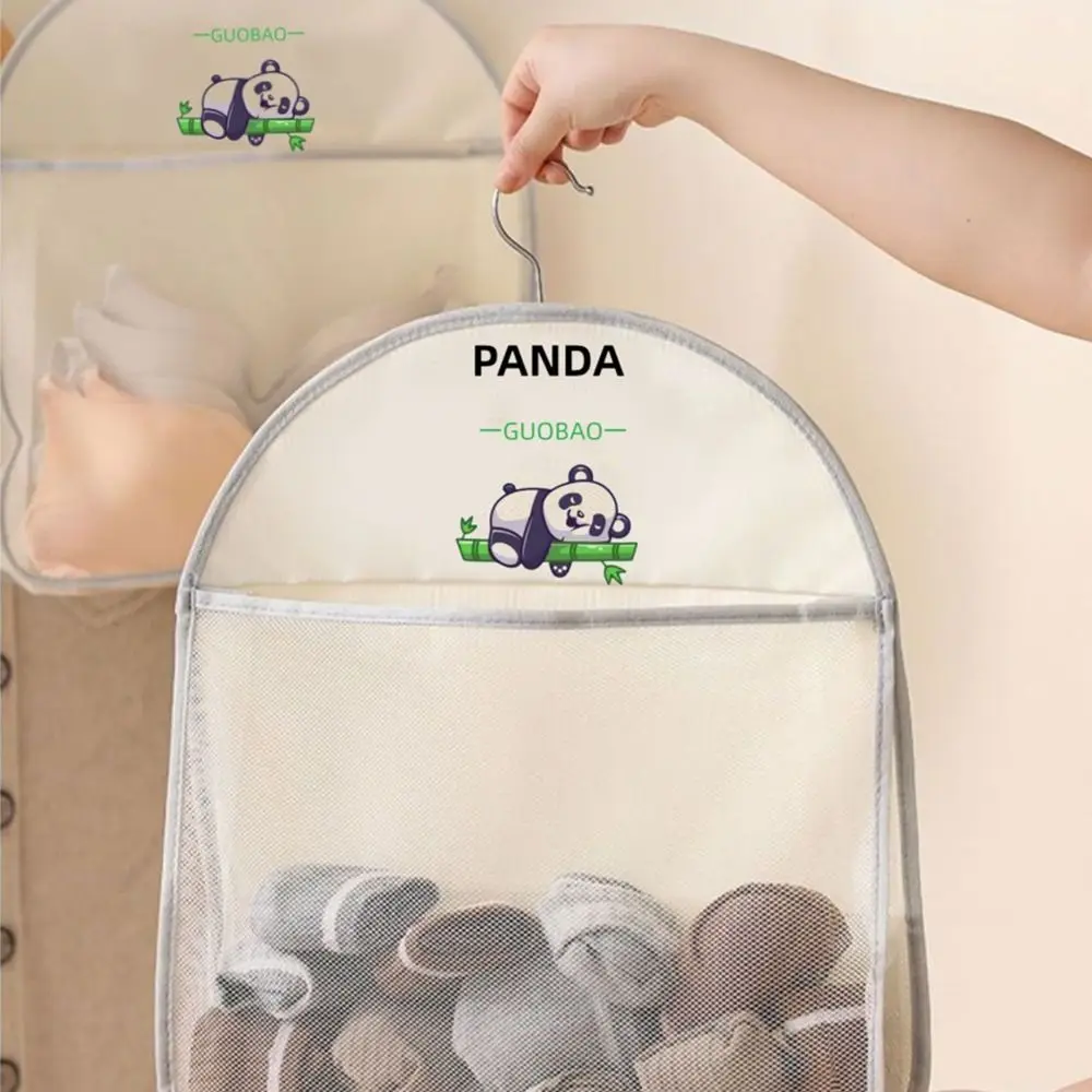 Multi-layer Storage Mesh Bag Save Space Wardrobe Hanging Socks Storage Bags Large Capacity Multi-function Dormitory Storage Tool 5