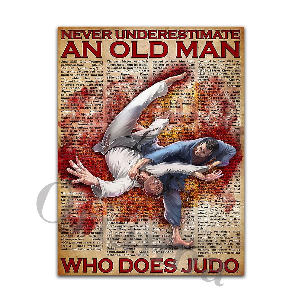 Jiu Jitsu Submissions Poster