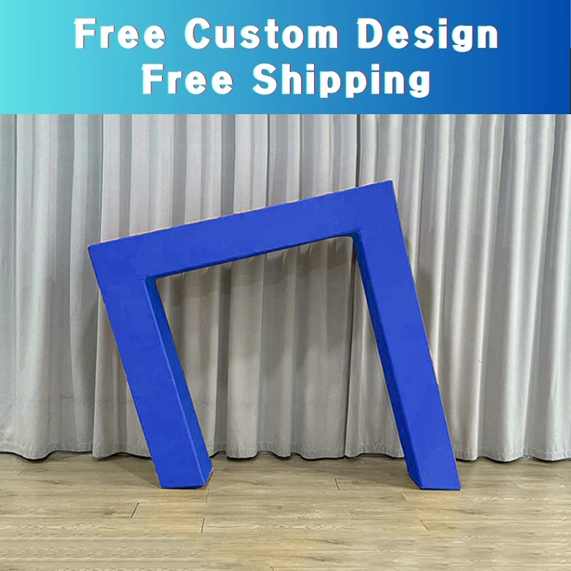 3D Aluminium Backdrop Stand,Birthday Party Decoration,Tilt Door,For Wedding,Baby Showers,Photo Booth Backdrop 6.5x6.5 ft