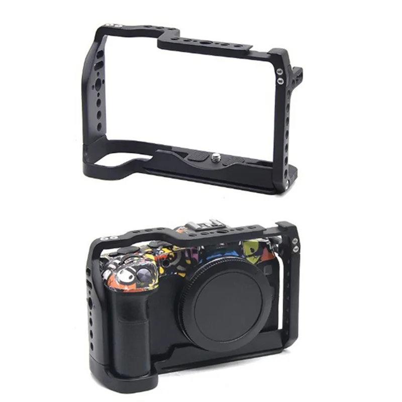DSLR 카메라 래빗 케이지 캐논 EOS RP 금속 보호 프레임, 운반 핸들 카메라 베이스 확장 액세서리